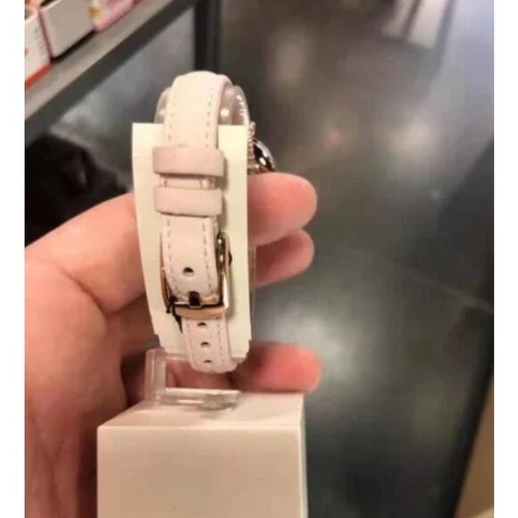 Fossil ES4839 Carlie Mini Three-Hand Nude Leather Watch - Picture 5 of 6